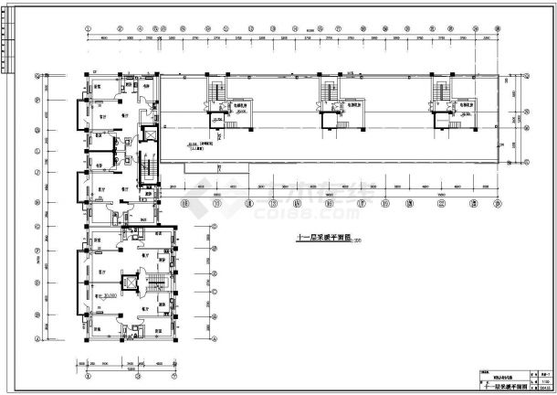 某十一层分局住宅采暖设计施工图-图二