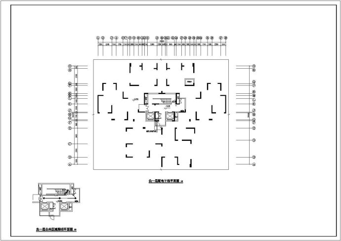 某地区9层纯住宅电气设计全套施工图_图1