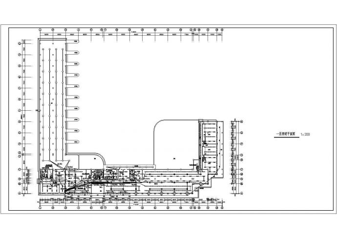 某一层的候车站电气设计全套施工图_图1