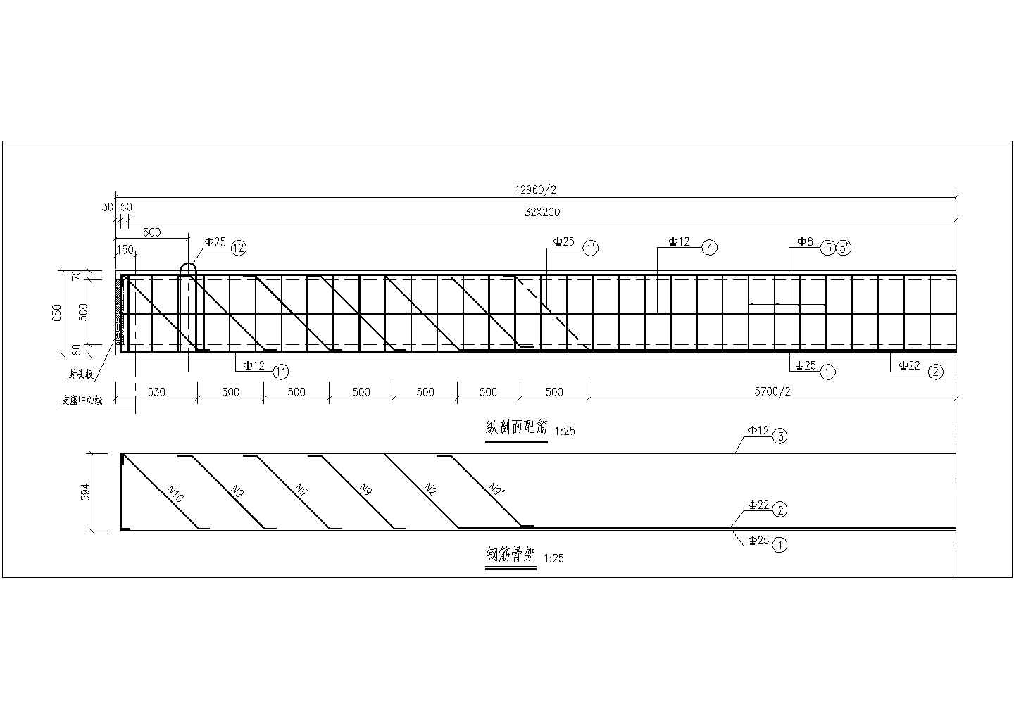 某桥梁CAD方案参考平面图