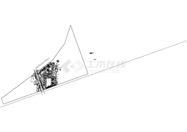 [北京]某居住区C1C2景观走廊给排水详图-图二