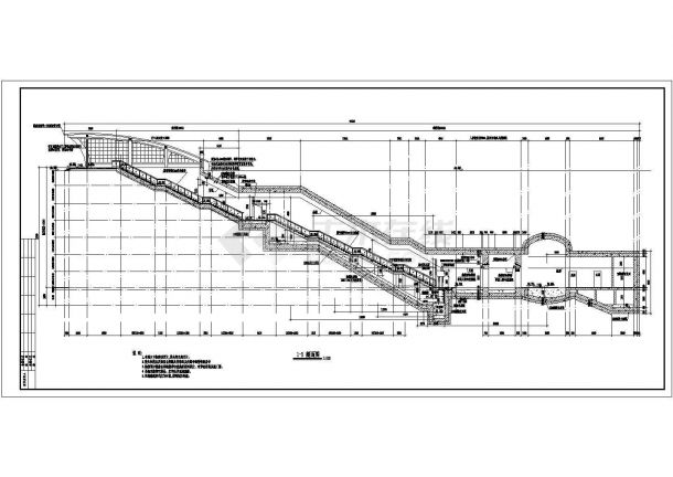 某城市地铁出入口设计图纸-建筑图纸-图二