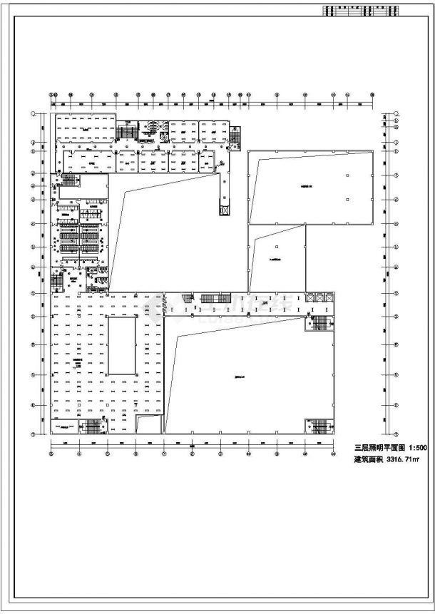 【山东】全民健身中心工程强弱电施工图-图二