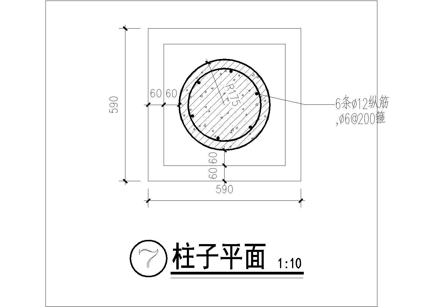 某花架详图及平面CAD套图