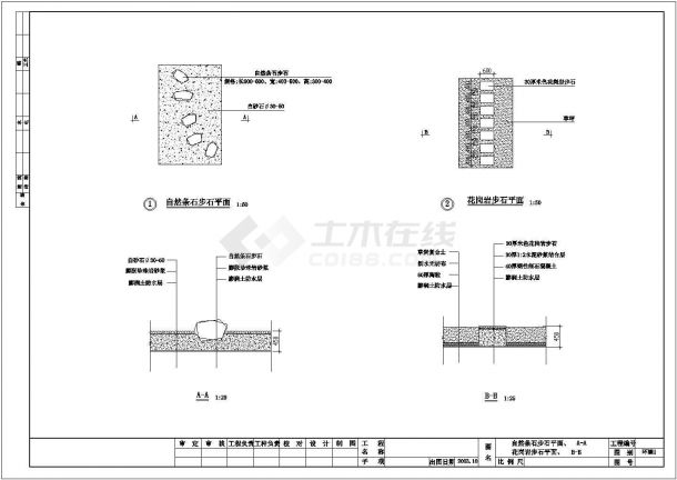 【江苏】某庭院屋顶花园施工图设计图纸-图二