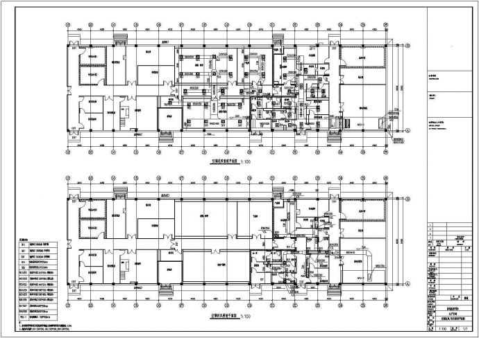 某生产车间空调及制冷工程设计图纸_图1