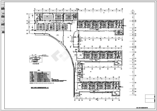 【湖南】某中小学综合教学楼弱电设计施工图纸-图一