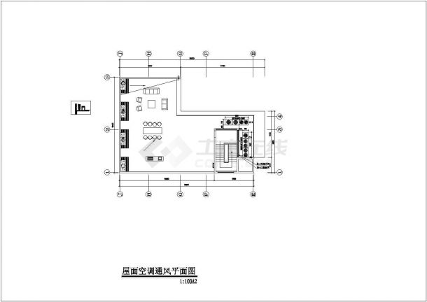 某四层别墅VRV空调系统设计图（含设计说明）-图二