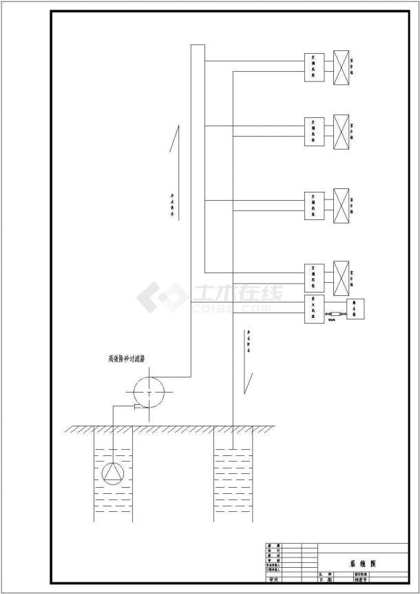 重庆某小别墅地能中央空调设计图（含设计说明）-图一