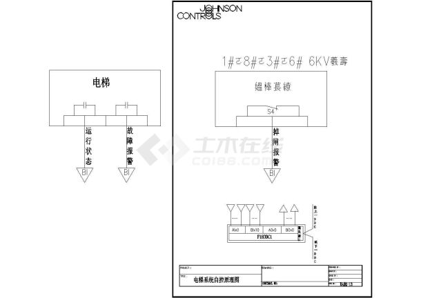 BA楼宇自控设计cad图，共16张-图二