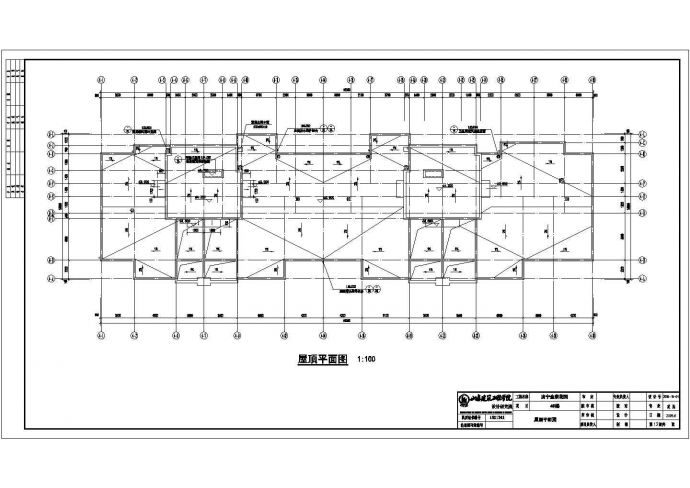 济宁市某地20层剪力墙结构住宅建筑设计施工图纸_图1