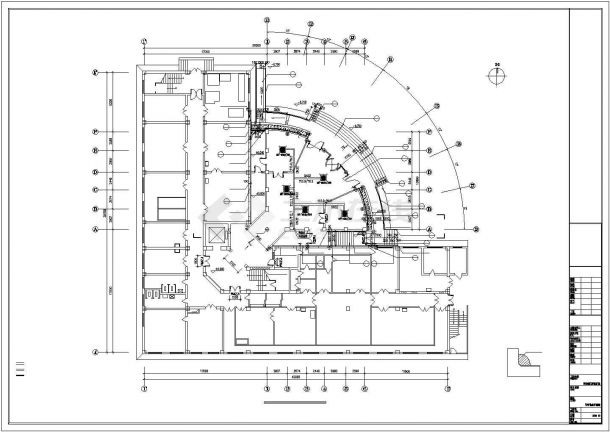 某科研楼空调设计CAD参考图-图二
