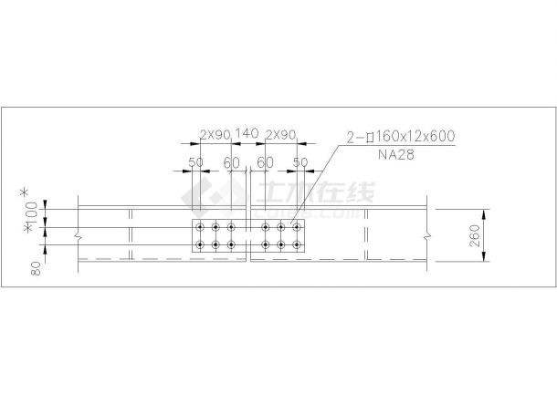 (50+180+618+180+50)米斜拉桥钢箱梁拼接节点详图设计-图一