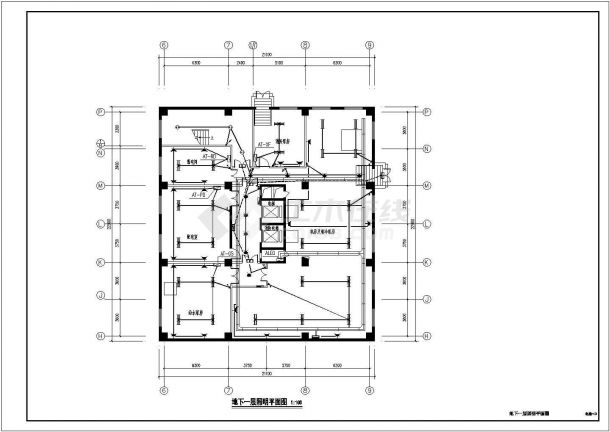 宝坻区总部9层经济服务中心改造工程电气设计-图一