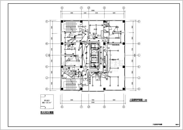 宝坻区总部9层经济服务中心改造工程电气设计-图二