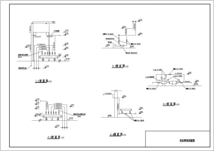某医院锅炉房设计CAD参考详图_图1