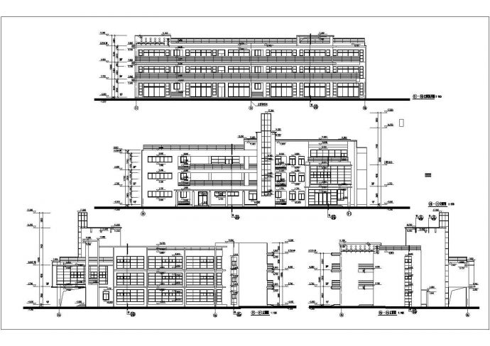 某地9班3层框架结构幼儿园建筑方案图_图1