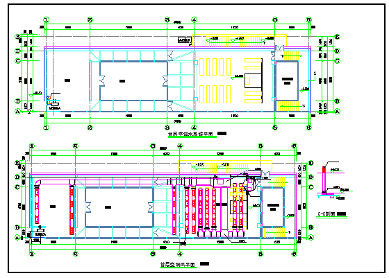 【北京】某候车室地板送风空调系统方案图纸_图1
