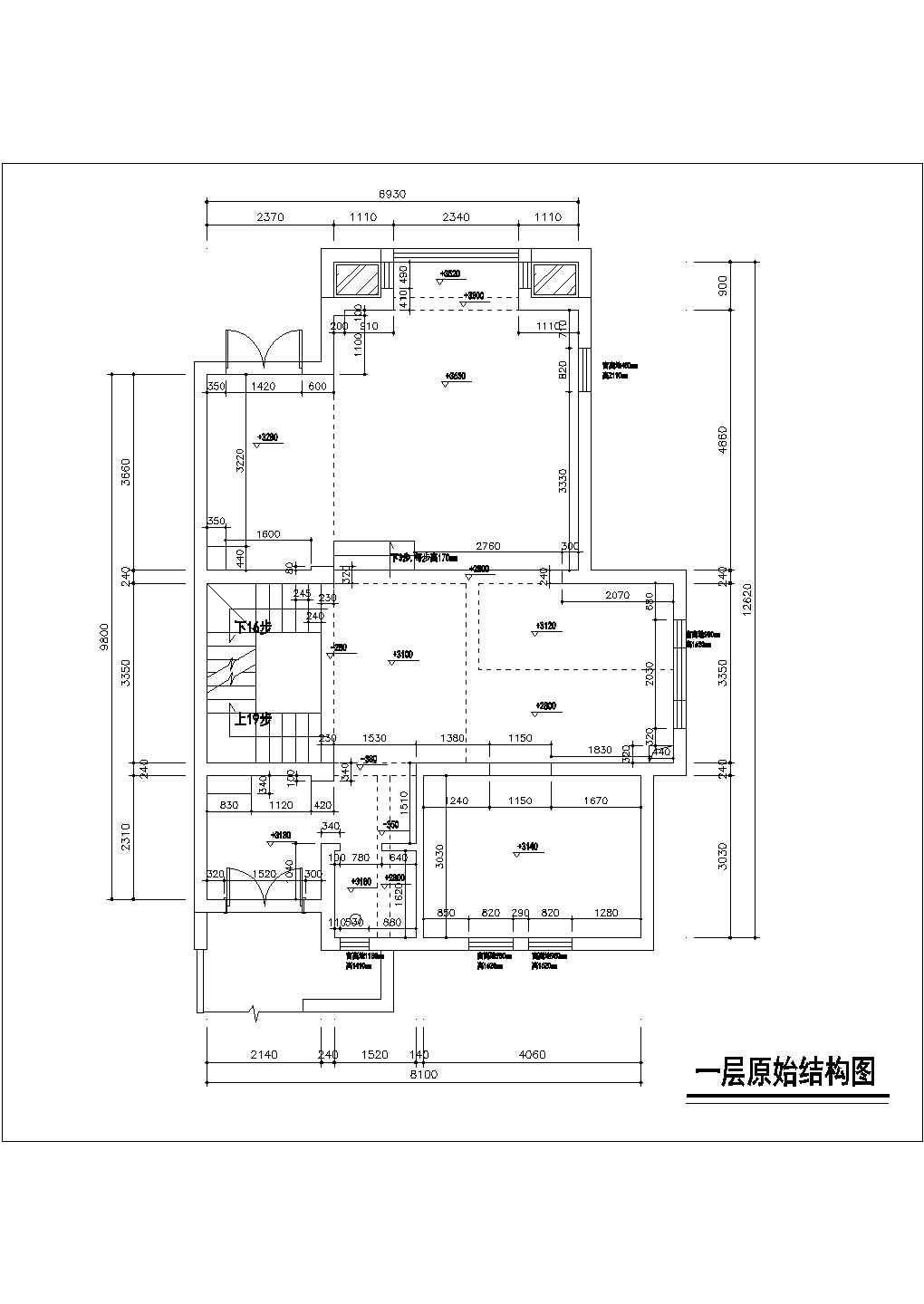 【江苏】精品风景区高贵典雅欧美风格混搭联体别墅装修室内设计施工cad图（附效果图）