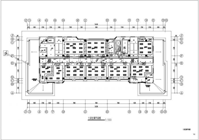 【江西】某中高层办公楼多联机空调系统设计施工图_图1