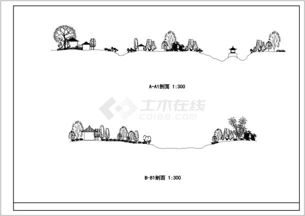 [广西]某主题公园景观工程施工图-图二