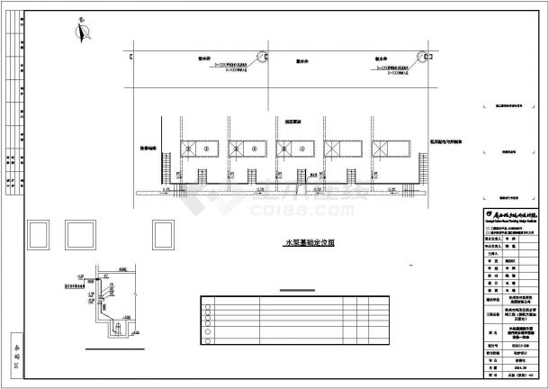 某滨海新区给水加压泵站工艺设计图纸-图二
