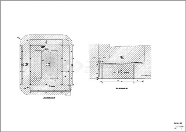 重庆市某大型新建氢气罐房工程电气设计CAD布置图-图二