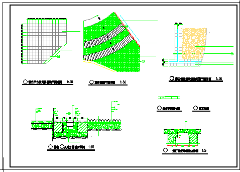 [成都]城市滨水广场景观设计施工图-图二