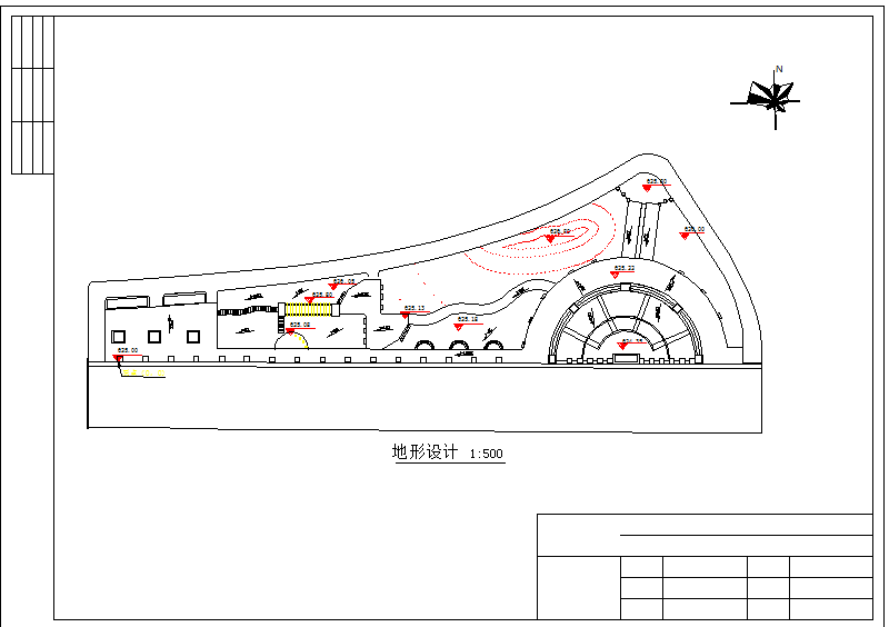 四川某滨水广场景观设计施工图
