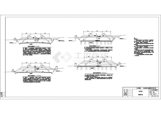 哈大铁路客运专线某段路基通用设计图-图二