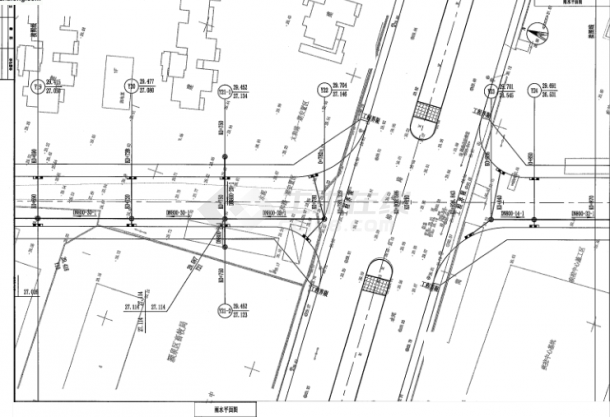 [安徽]城市支路道路附属物工程施工图设计（排水弱电）-图二