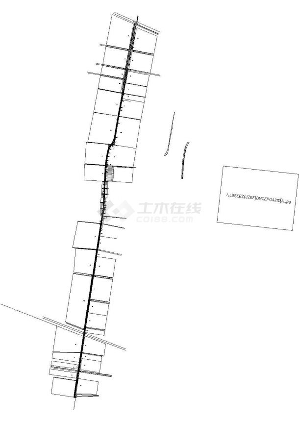 2014年三级公路工程设计方案（附CAD图）-图二