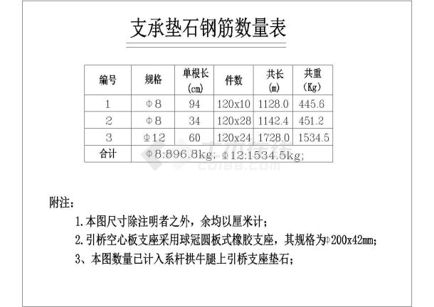 某运河桥梁改造工程cad参考图-图二