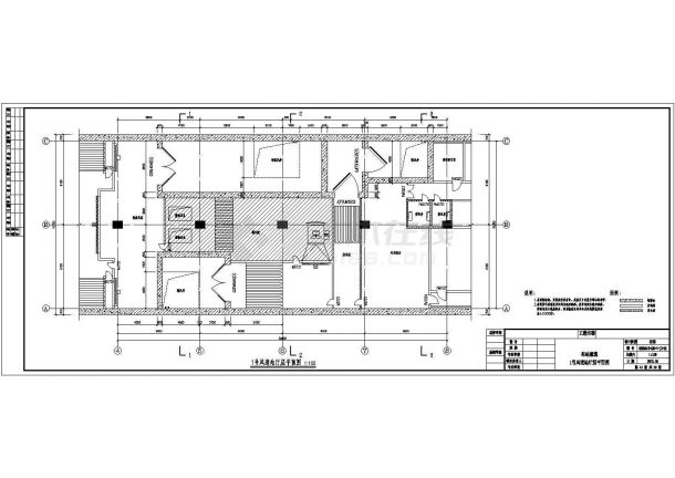 [黑]地铁明挖地下二层双跨岛式站台车站初步设计图，105张-图二