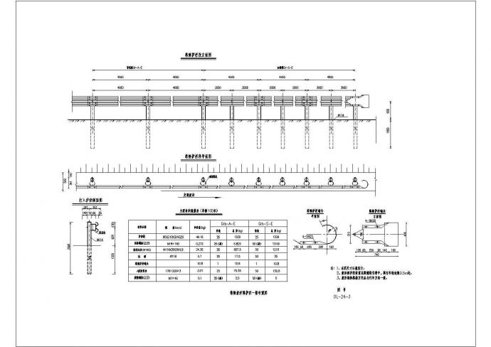 一级公路工程路基路面及管道工程施工图（含各种设计数据）_图1