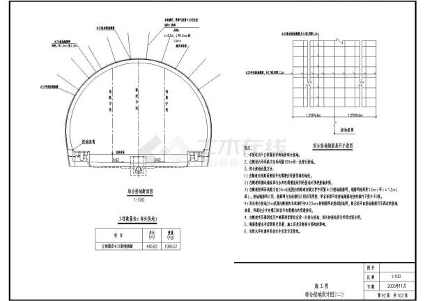 [宁夏]客货共线铁路隧道工程设计图（全套）-图二