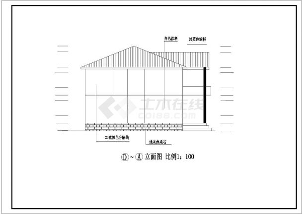 [三亚]度假酒店种植工程施工图-图二