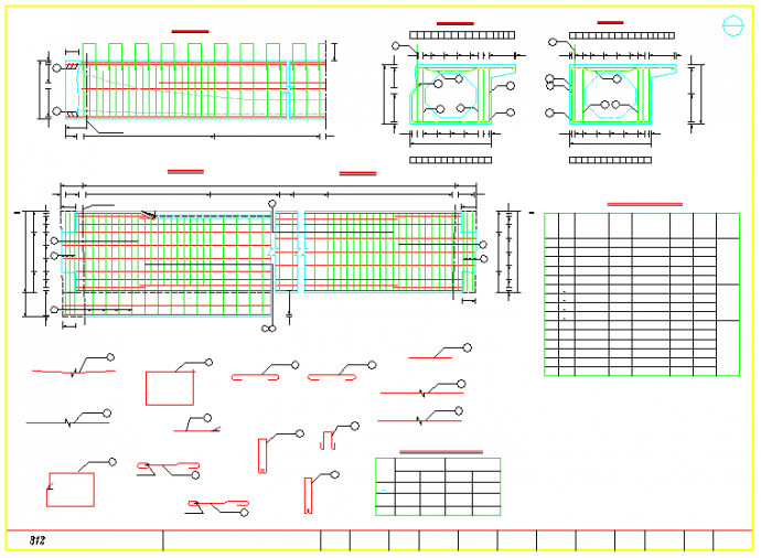 10x20米预应力空心板桥施工设计图_图1