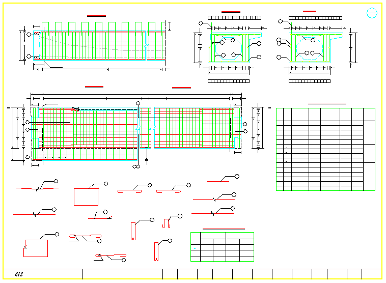 10x20米预应力空心板桥施工设计图