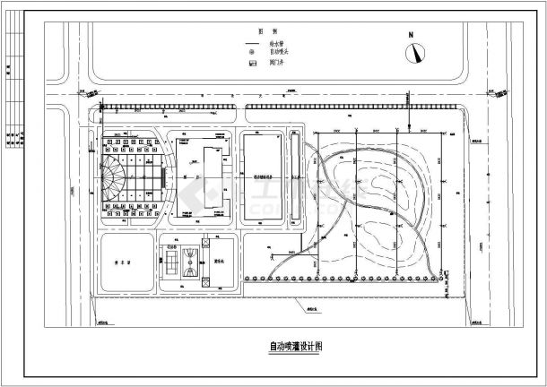 某酒店室外环境景观设计施工图-图二