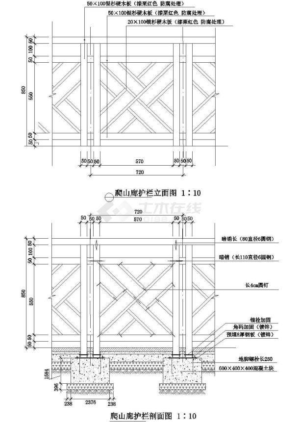 经典园林古建长廊设计参考图