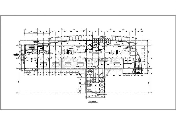 [方案]某医院住院部建筑平面设计方案-图二