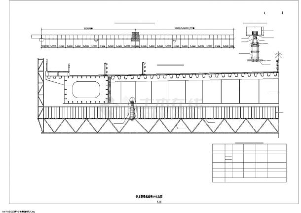 三塔自锚式悬索桥施工图设计184张CAD（知名大院）-图一