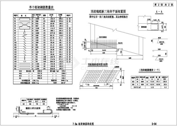 [湖南]城市道路工程下穿框架桥专项施工图设计-图二