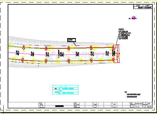 四车道市政道路工程施工图设计118张CAD（含简支梁桥雨污水照明）-图一