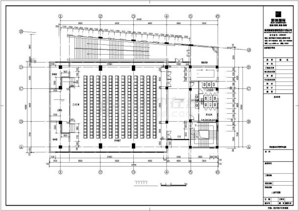 【温州】三层展览馆建筑设计施工图-图二