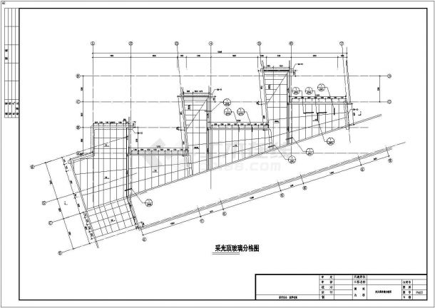 [图块/节点][杭州]某博物馆屋顶采光设计作法-图二