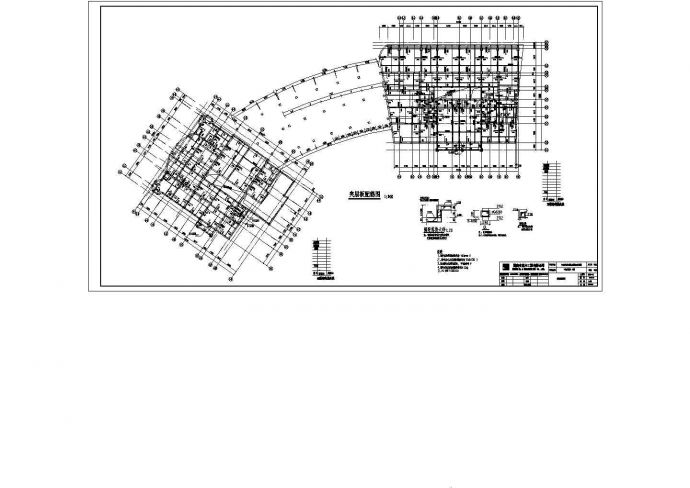 某地8层砖混结构住宅结构施工图（带电梯）_图1