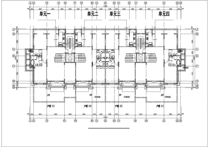 【黑龙江】小区多层小高层住宅供暖通风施工图（大院设计 图面美观）_图1