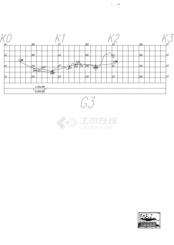 [重庆]双向四车道城市次干道道路工程施工图设计62张-图二